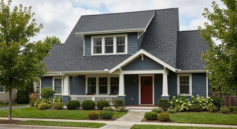 A Frame Roof Installation in Collegeville, PA