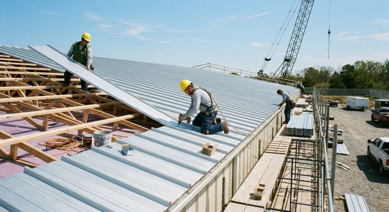 Aluminum Roof Installation in Blue Bell, PA