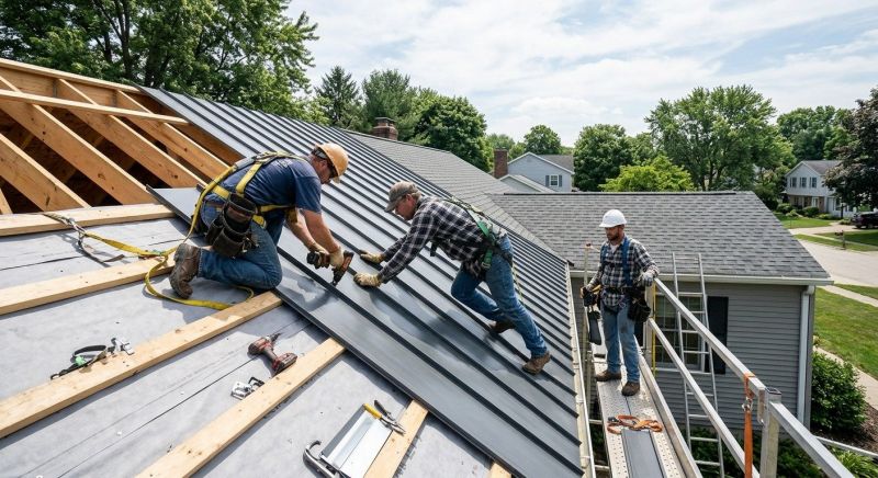 Aluminum Roof Installation in Camden, NJ
