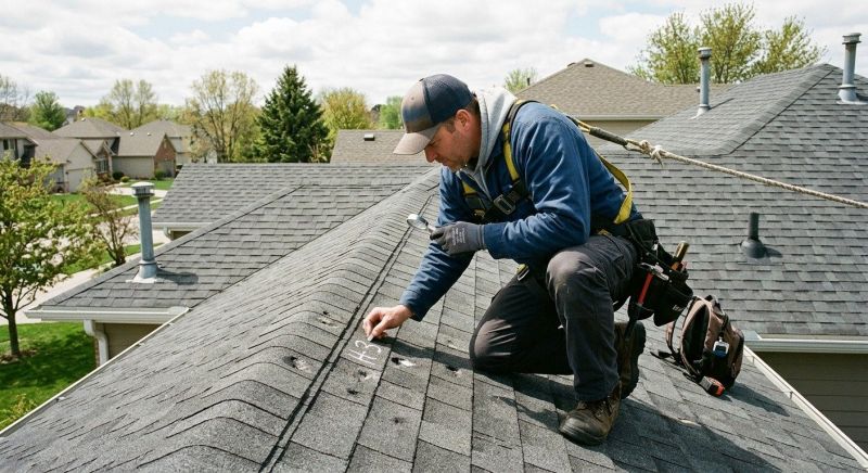 Asphalt Roof Inspection in Gilbertsville, PA