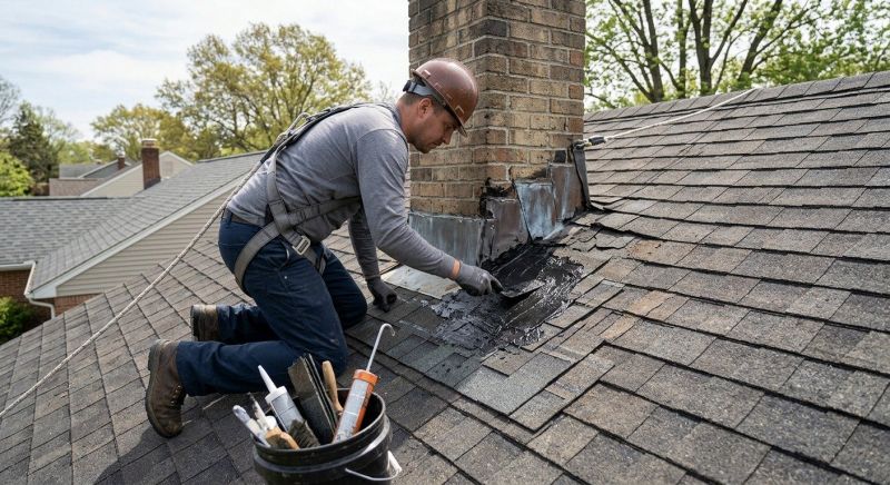 Asphalt Roof Leak Repair in Chester County, PA