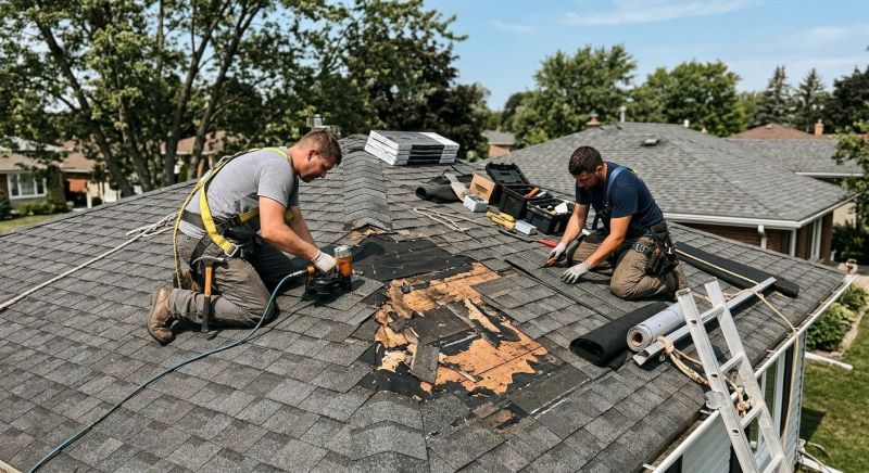 Asphalt Roof Repair in Hatboro, PA