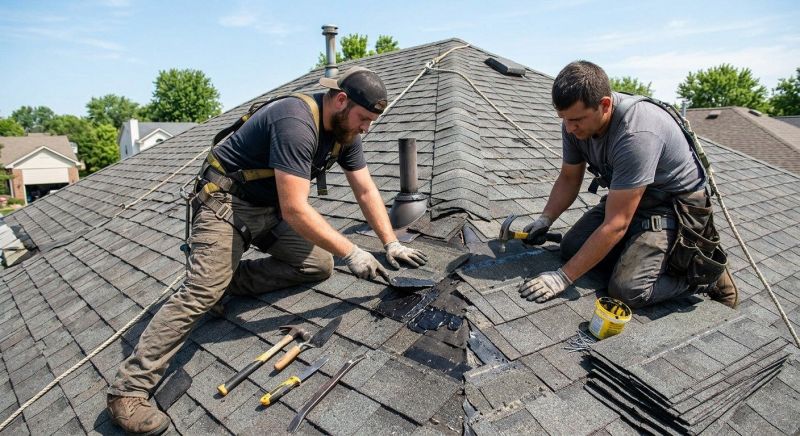 Asphalt Roof Repair in Collegeville, PA
