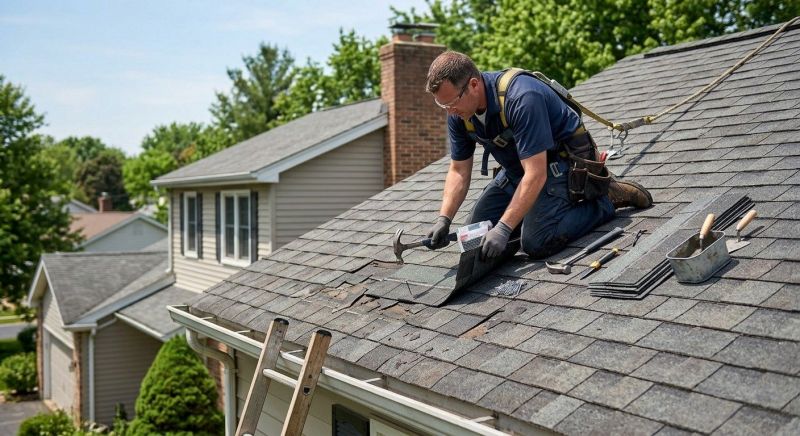 Asphalt Shingles Repair in Broomall, PA