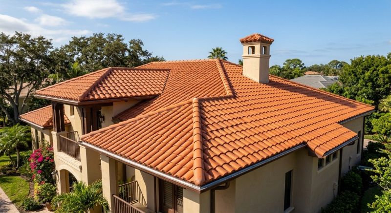 Barrel Tile Roof Installation in Collegeville, PA