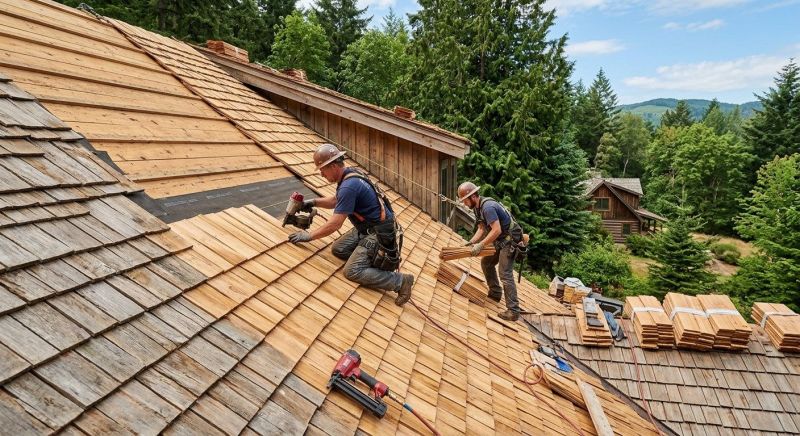 Cedar Roof Installation in Chester, PA
