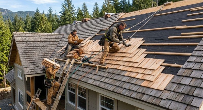 Cedar Roof Installation in Gilbertsville, PA