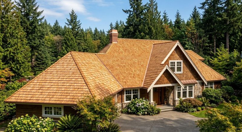Cedar Roof Installation in Glenside, PA