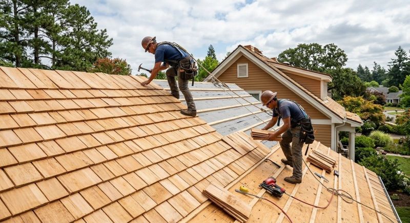 Cedar Roof Installation in Hatboro, PA