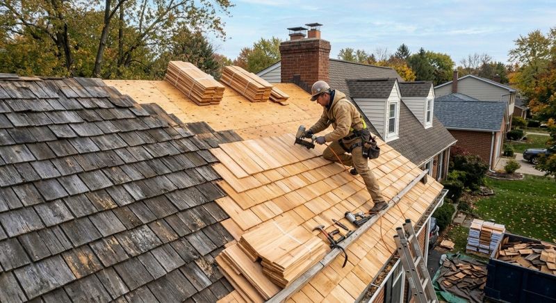 Cedar Roof Replacement in Doylestown, PA