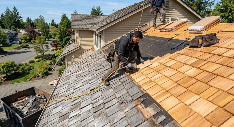 Cedar Roof Replacement in Collegeville, PA