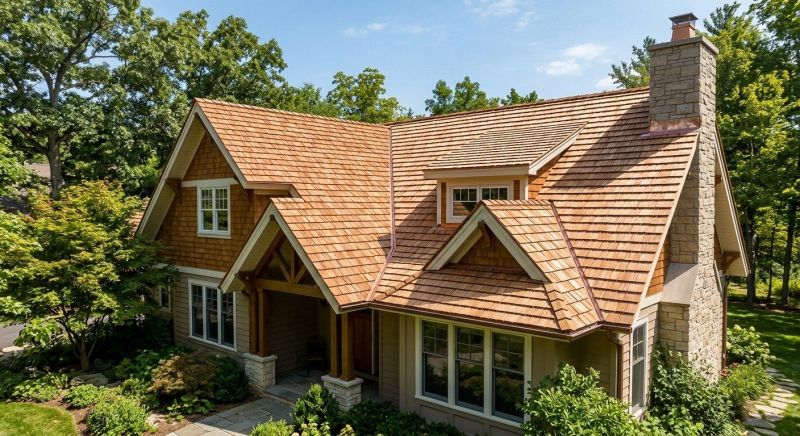 Cedar Shake Roof Construction in Downingtown, PA