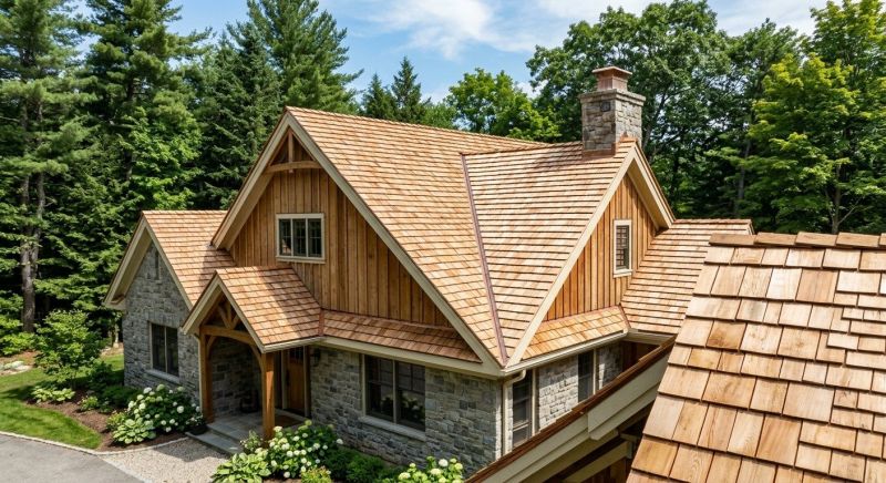 Cedar Shake Roof Construction in Emmaus, PA