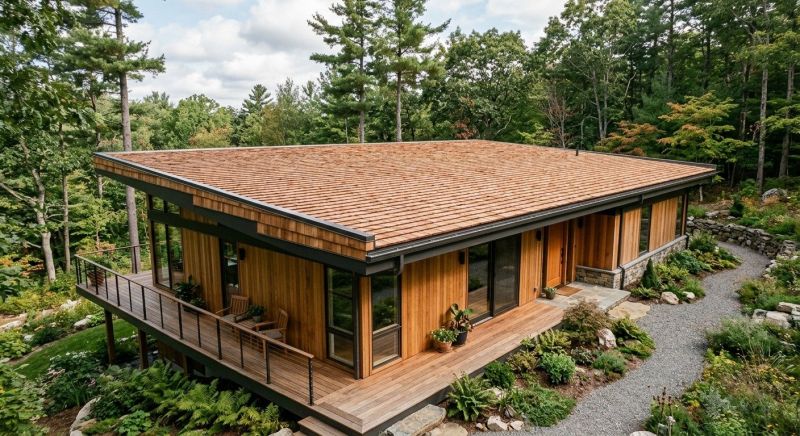 Cedar Shake Roof Construction in Exton, PA