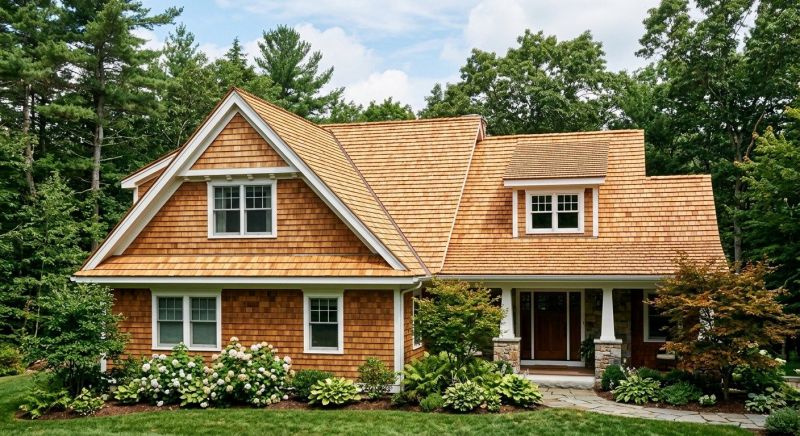Cedar Shake Roof Construction in Gilbertsville, PA