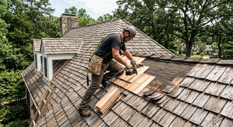 Cedar Shingles Repair in Boyertown, PA