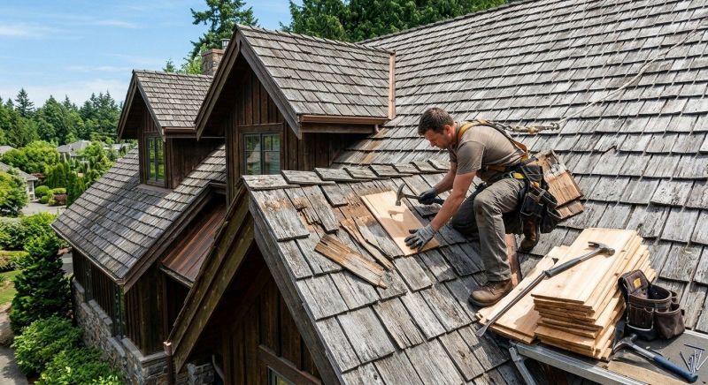 Cedar Shingles Repair in Fort Washington, PA
