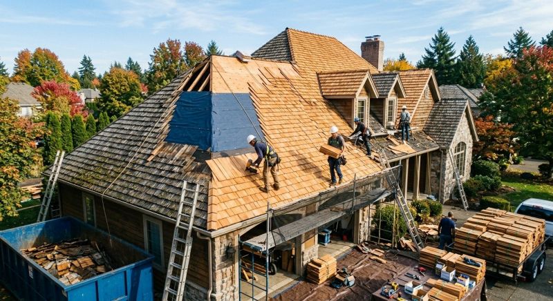 Cedar Shingles Replacement in Devon, PA