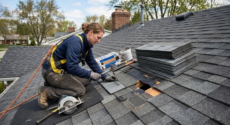 Collapsing Roof Repair in Collegeville, PA