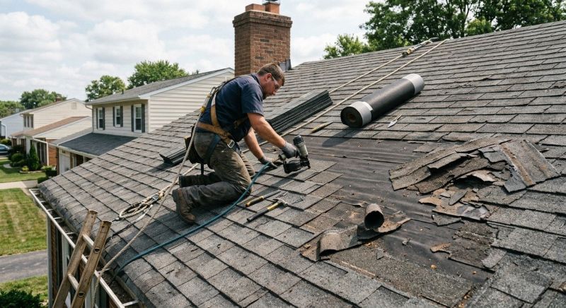 Damaged Roof Repair in Chester, PA
