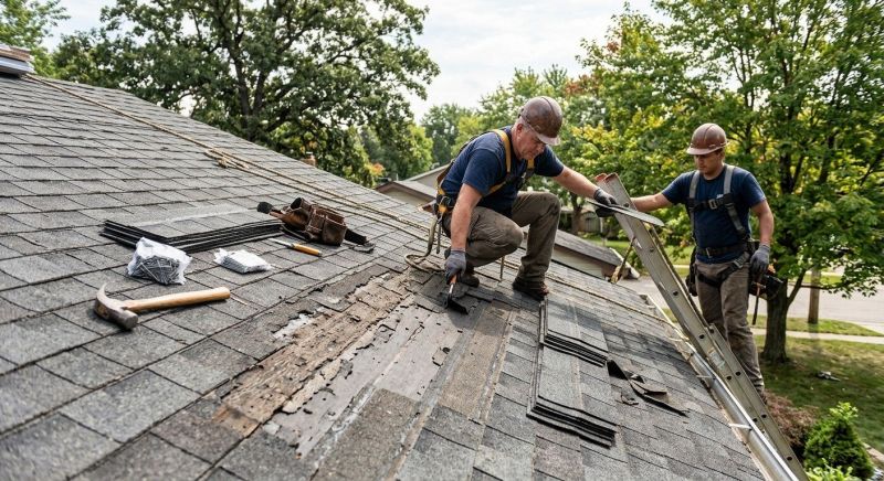 Damaged Roof Repair in Lansdowne, PA