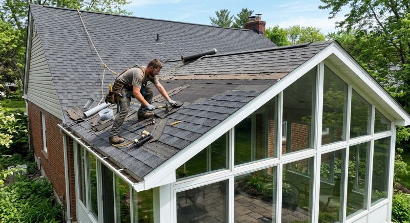 Damaged Roof Replacement in Downingtown, PA