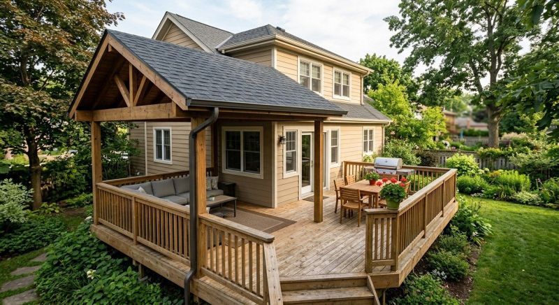 Deck Roof Construction in Collegeville, PA