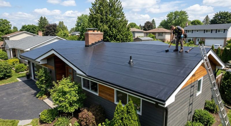 Epdm Roof Installation in Gladwyne, PA