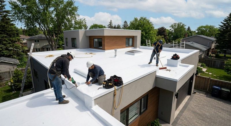 Flat Roof Installation in Chalfont, PA