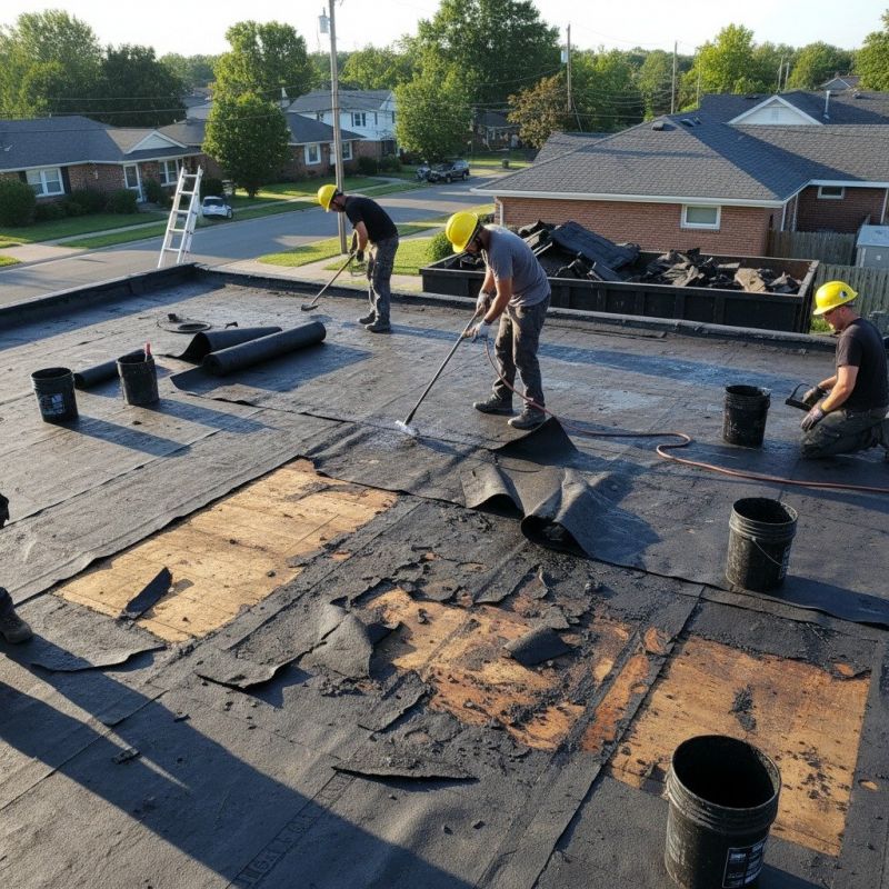 Flat Roof Repair in Barto, PA