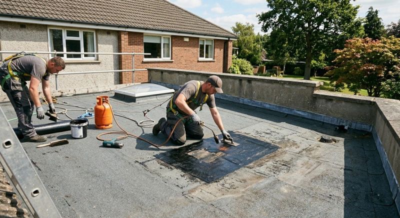 Flat Roof Repair in Glenolden, PA