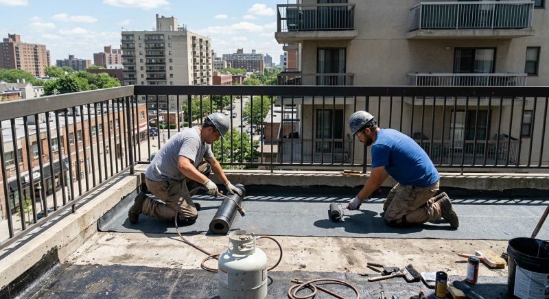 Flat Roof Repair in Spring Mount, PA