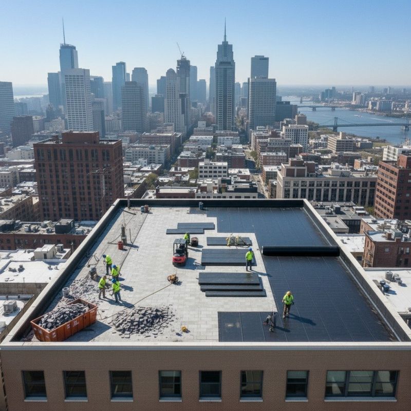 Flat Roof Replacement in Center Valley, PA