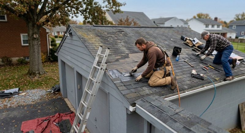 Garage Roof Repair in Collegeville, PA