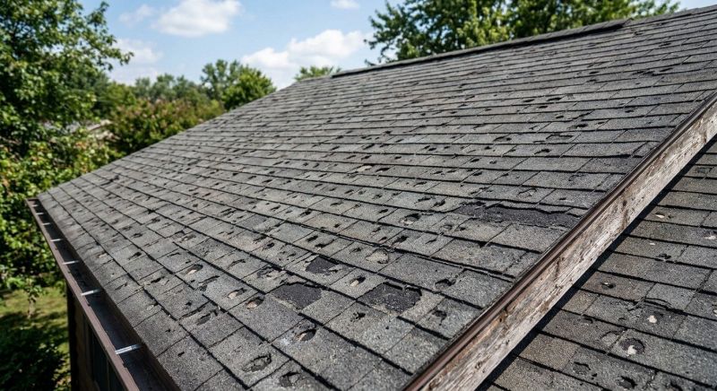 Hail Damage Roof Repair in Glen Mills, PA