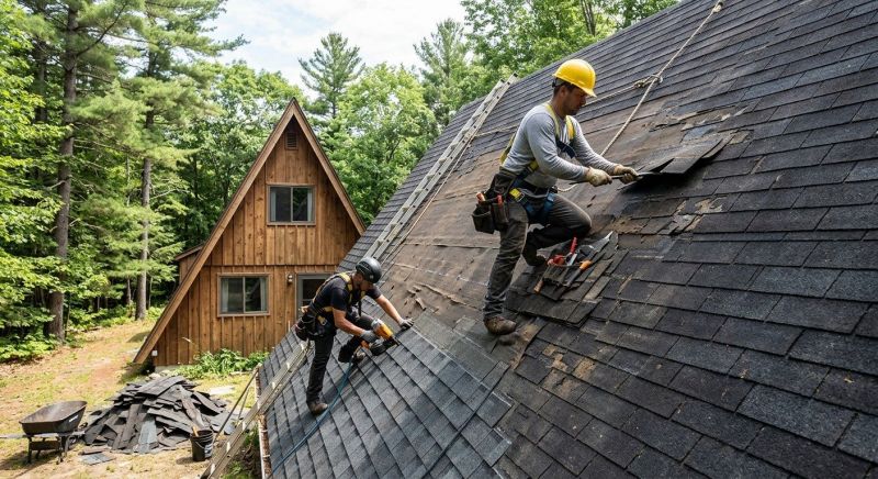 Hip Roof Shingle Replacement in Collegeville, PA