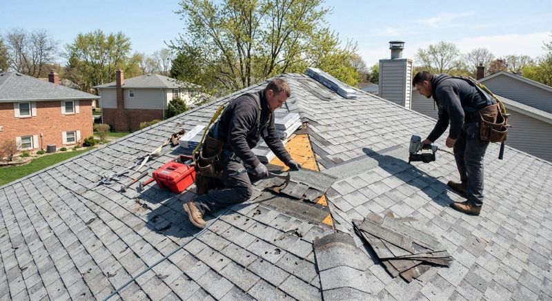 House Roof Repair in Center Valley, PA
