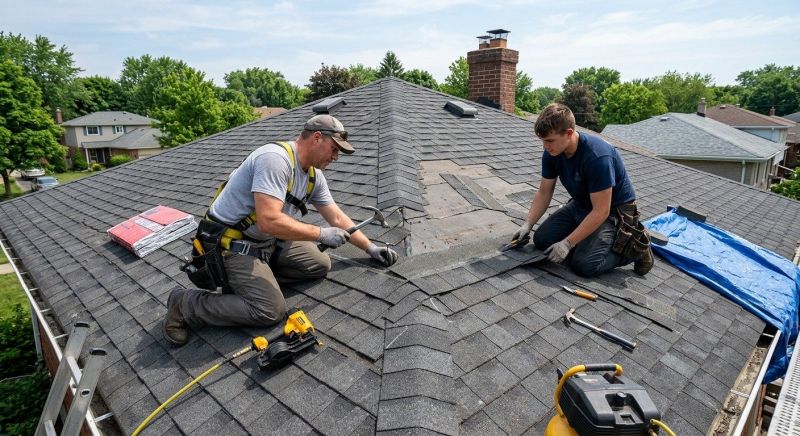 House Roof Repair in Horsham, PA
