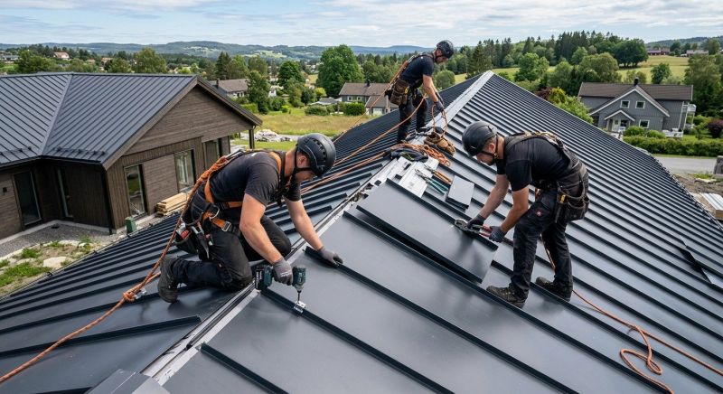 Metal Roof Installation in Boyertown, PA