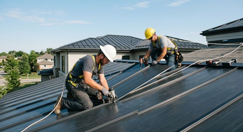 Metal Roof Installation in Dublin, PA