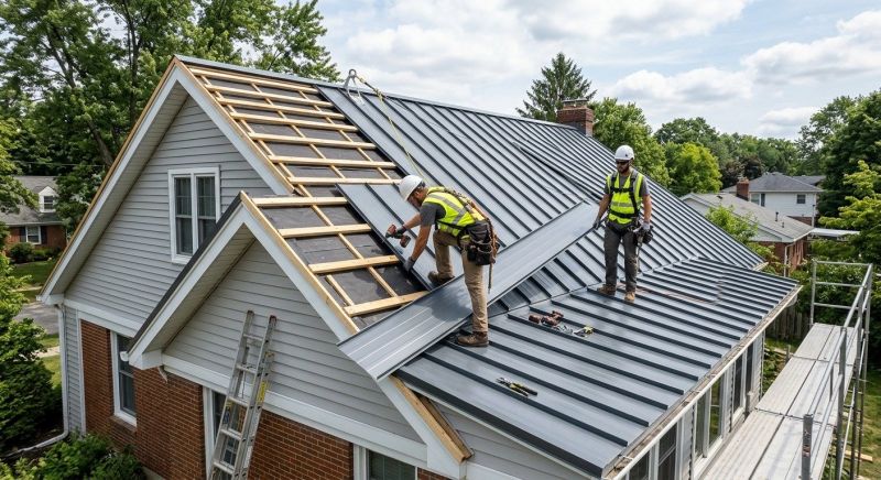 Metal Roof Installation in Horsham, PA