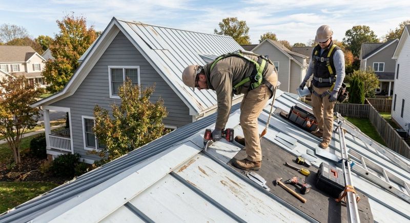 Metal Roof Repair in Clifton Heights, PA