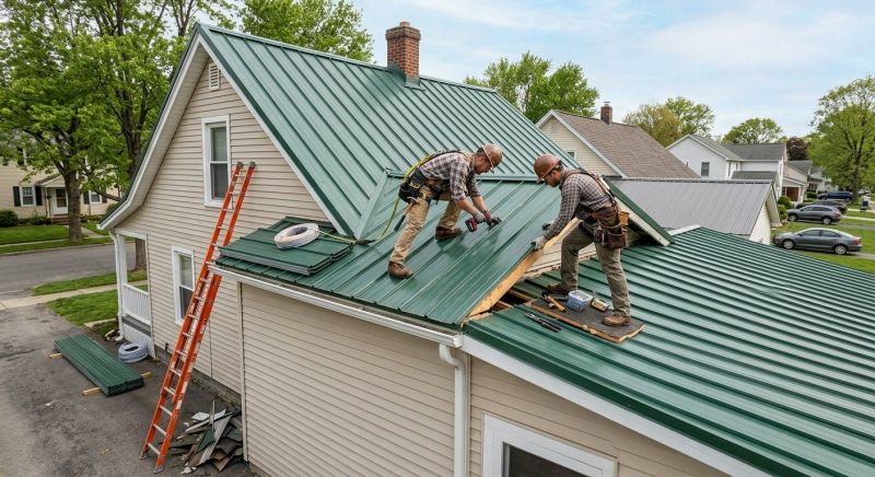 Metal Roof Repair in Exton, PA