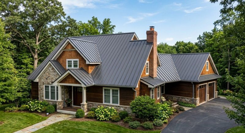 Metal Roof Replacement in Huntingdon Valley, PA
