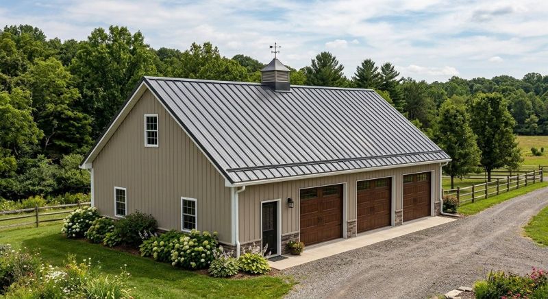 Pole Barn Roof Repair in Aston, PA