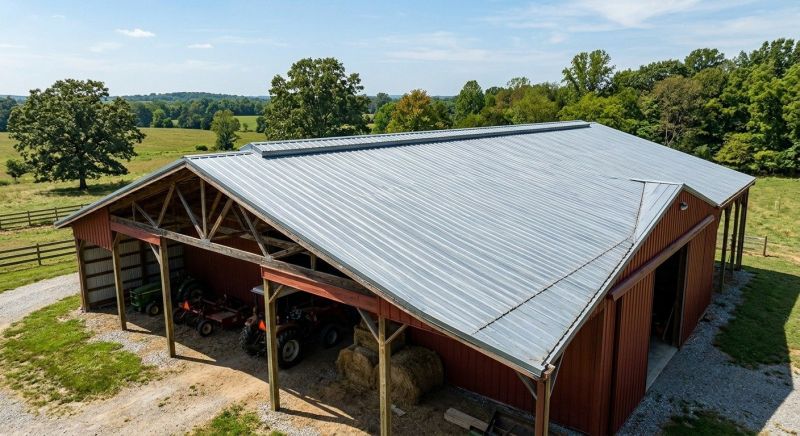 Pole Barn Roof Repair in Devon, PA