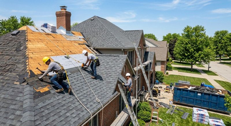 Residential Roof Replacement in Elkins Park, PA