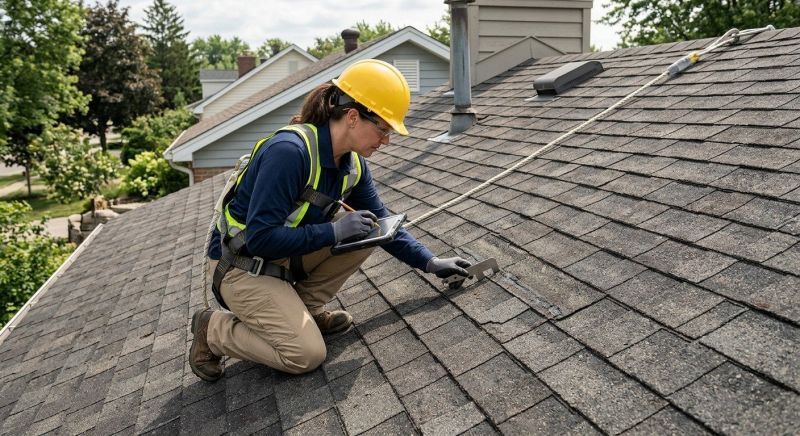 Roof Damage Inspection in Alburtis, PA