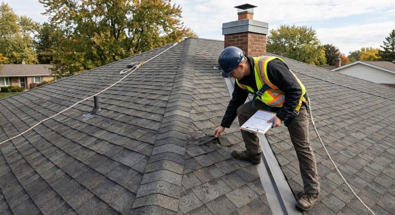 Roof Damage Inspection in Cheltenham, PA
