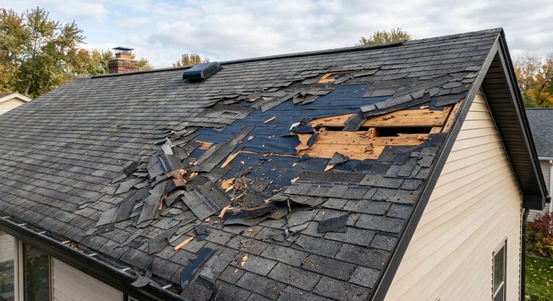 Roof Damage Repair in Coatesville, PA